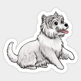 Dog - West Highland Terrier - Belle Design Sticker
